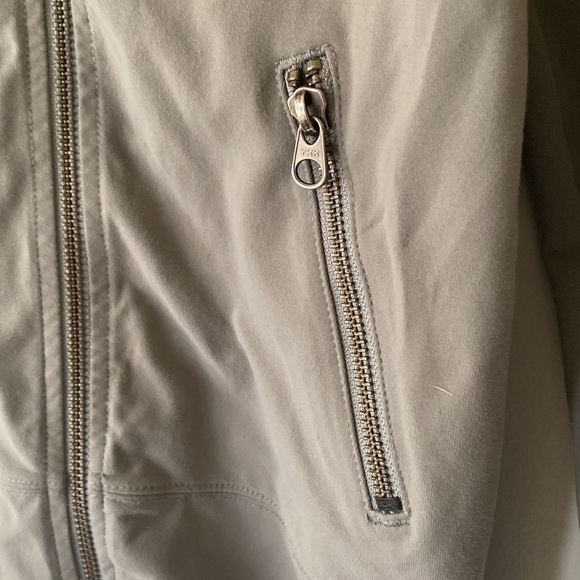 Roots grey full zip athletic jacket sweater - Picture 5 of 10
